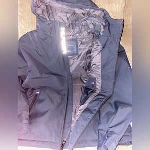 Rarely used Tommy Hilfiger Stretch, Water- Resistant, Wind- Resistant Hoodie Zip